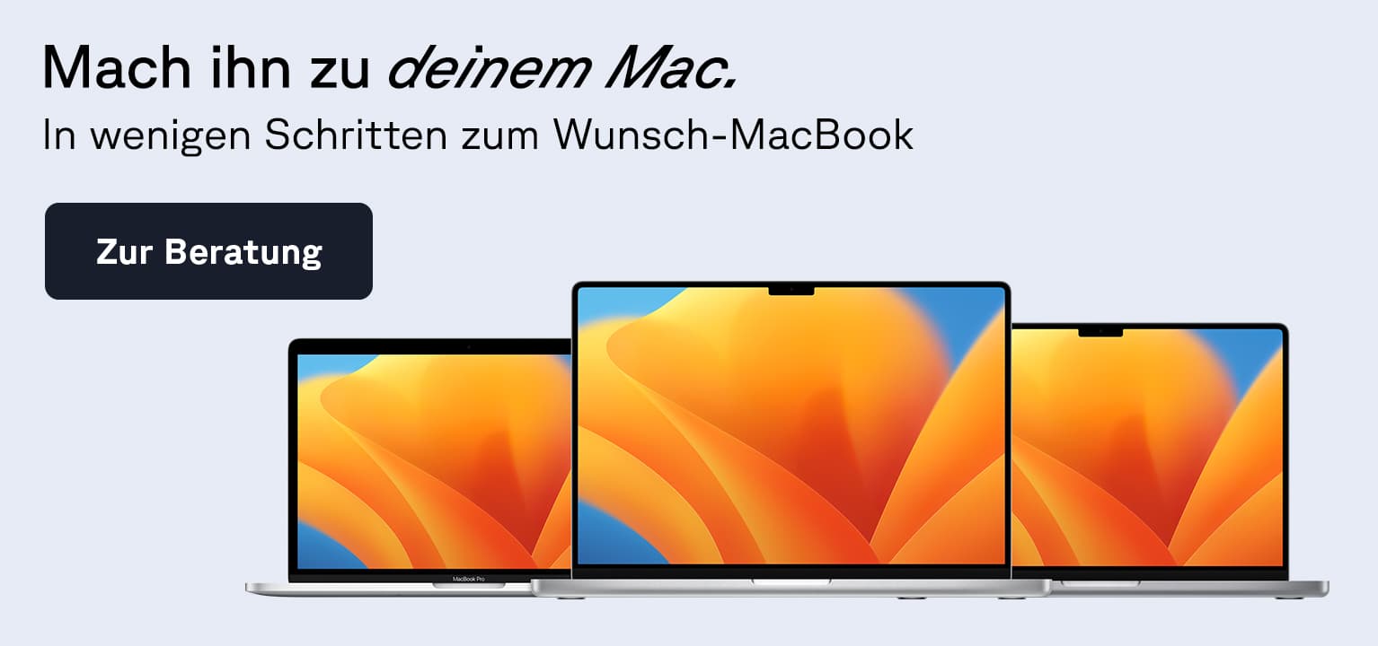 Zum MacBook-Konfigurator