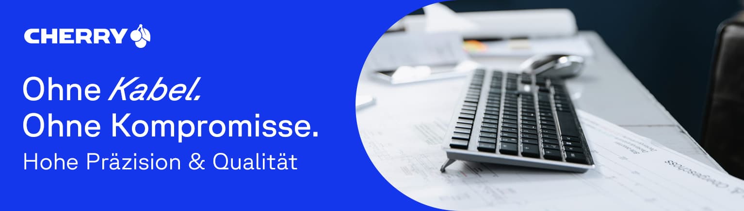 Zu CHERRY STREAM KEYBOARD & Co.