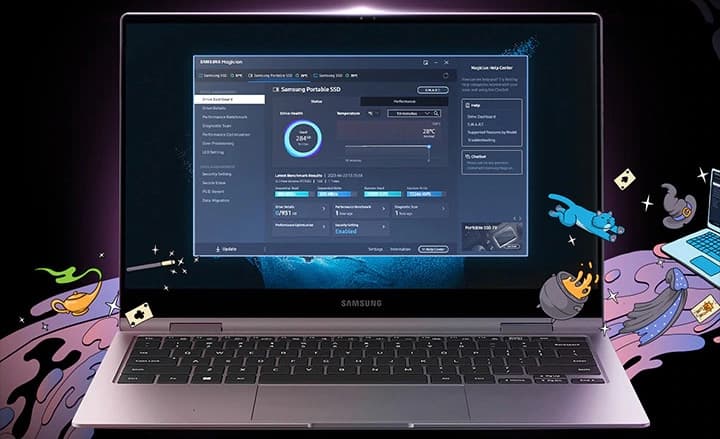 Zu den Samsung Portable SSD
