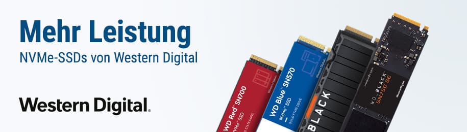 Zu den NVMe-SSDs von WD