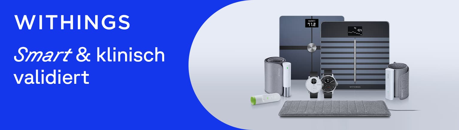 Zu den Produkten von Withings
