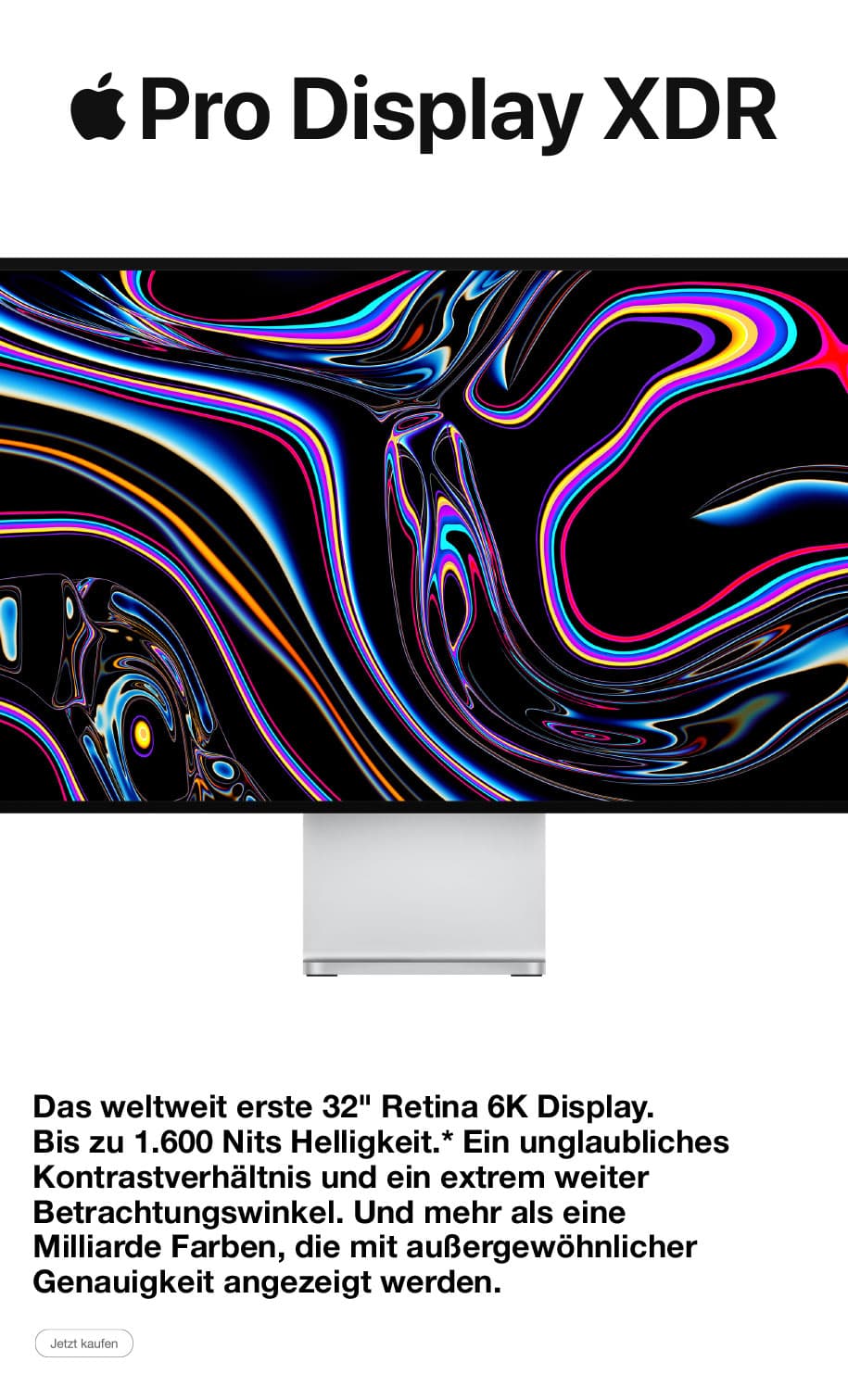 Zu den Apple Pro Display XDR