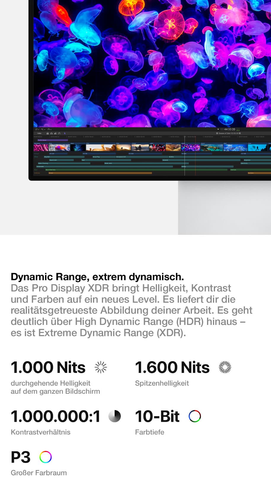 Zu den Apple Pro Display XDR