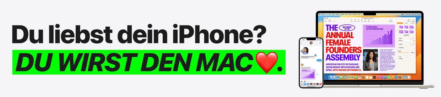 Mac: intuitiv wie ein iPhone