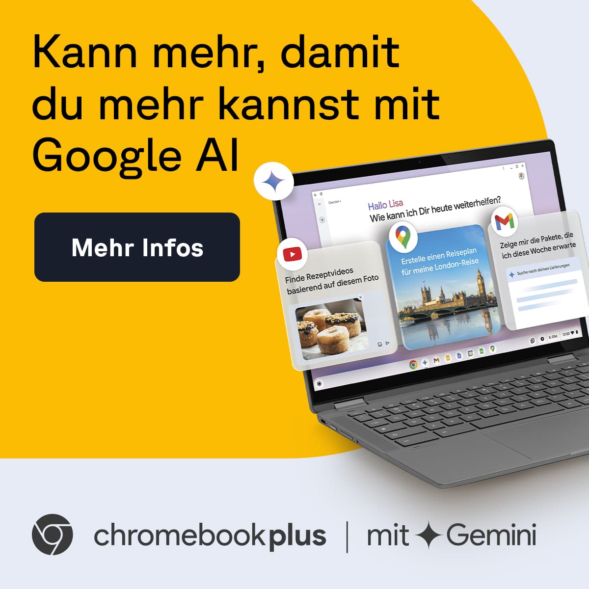 Mach mehr mit der Google AI