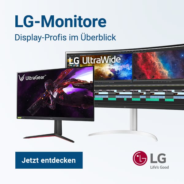Zu den LG Monitore von Cyberport