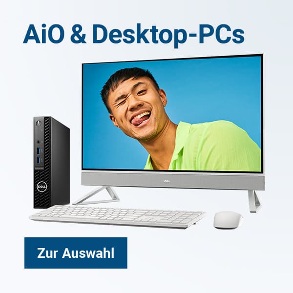 Zu den AiO- & Desktop-PCs von Dell