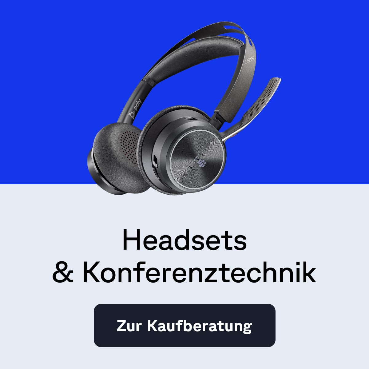 Zu Headsets & Konferenztechnik von Poly
