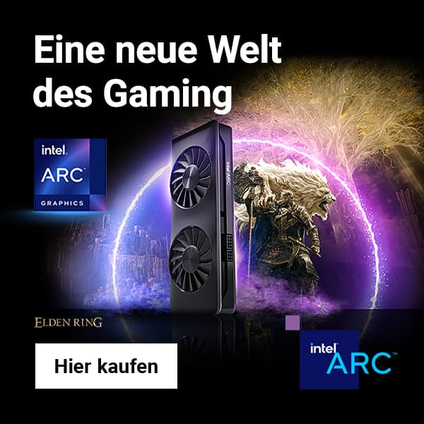 Zu den Intel Arc Grafikkarten