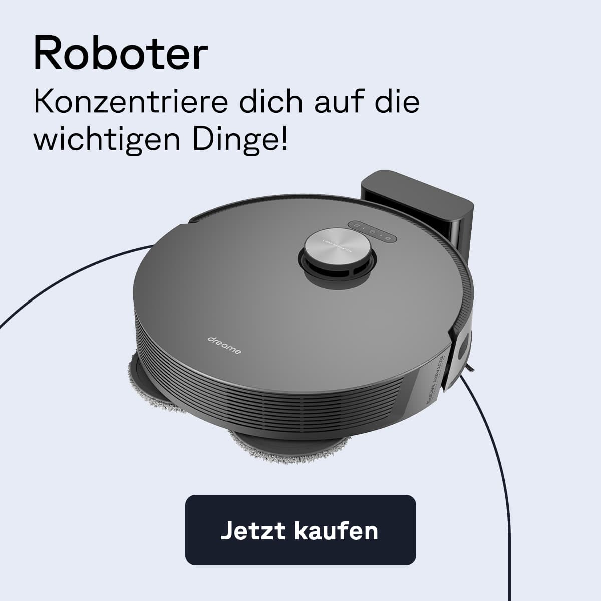 Kauf dir jetzt deinen neuen Haushalts-Roboter