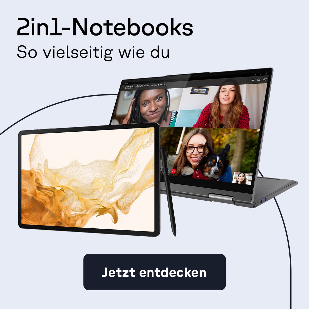 Kauf dir jetzt ein neues 2In1-Notebook