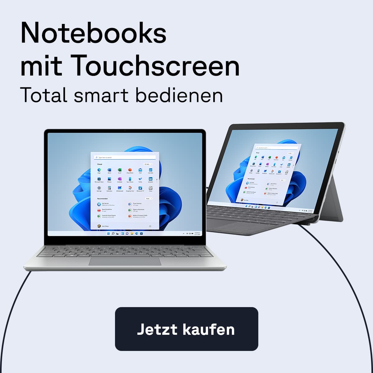 Kauf dir jetzt ein Notebook mit Touchscreen