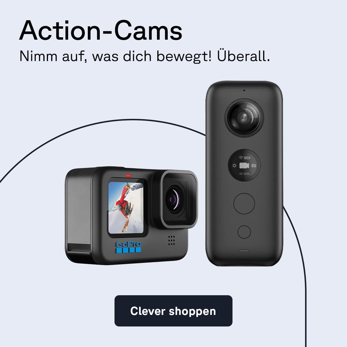 Zu den Action-Cams bei Cyberport