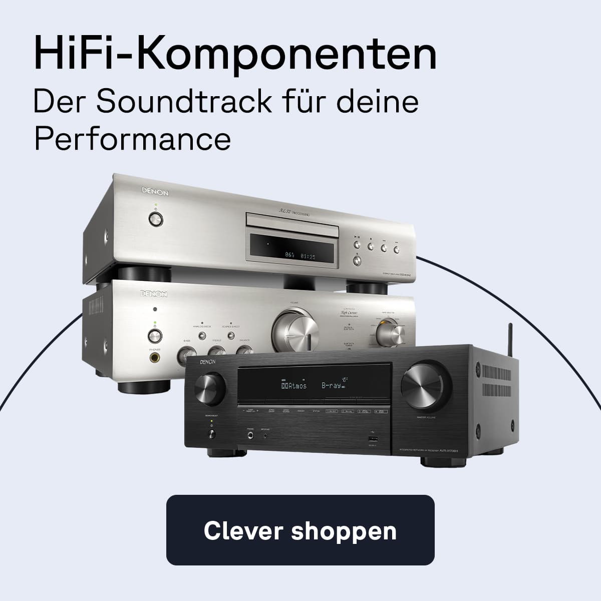 Kauf dir jetzt neue HiFi-Komponenten